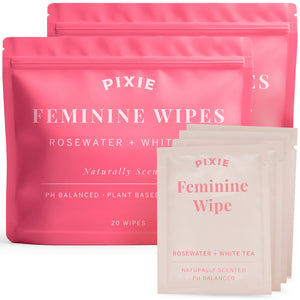 Individual Wipes - Rosewater